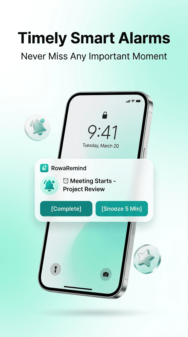 RowaMind Smart Alerts and RowaMind Pro Play Store Screenshot